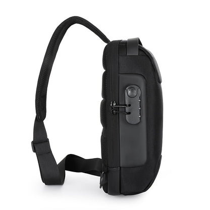 Sling Bag, Waterproof Men'S Chest Bag Shoulder