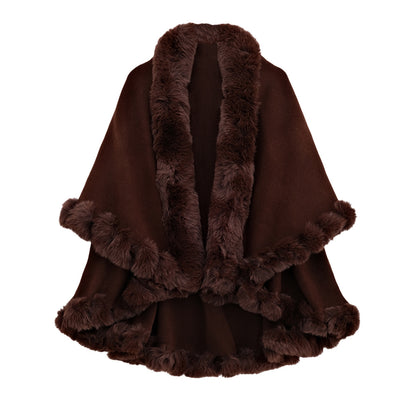 Autumn And Rabbit Fur Collar Layer Artificial