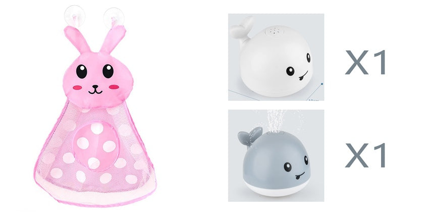 Baby Bathroom Bath Electric Induction Whale Spray