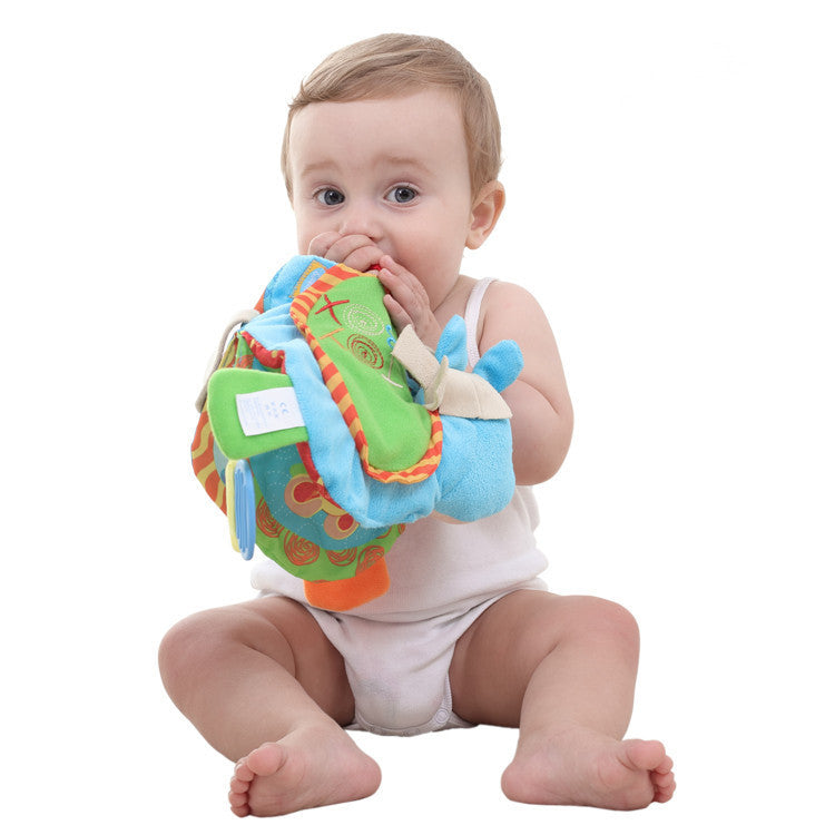 Baby Multifunctional Toy Cloth Book Tooth Tape