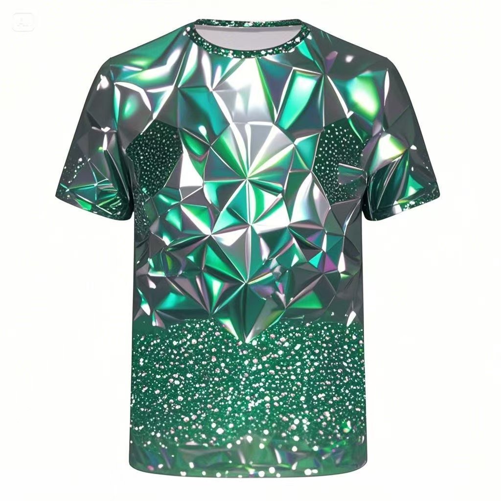Summer Short Sleeve Men'S Sports Casual Quick-Drying