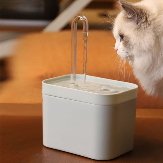 自動猫用ウォーターファウンテン 自動フィルター USB