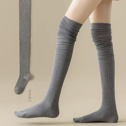 Bunching Knee Socks Antislip