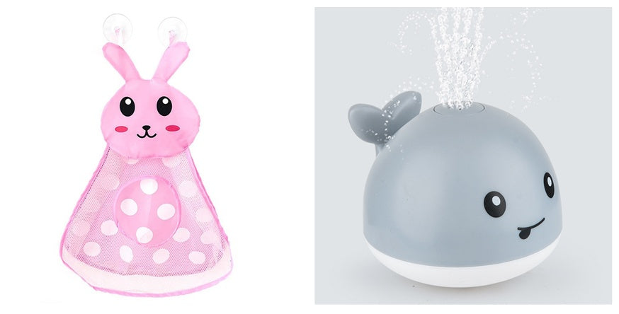 Baby Bathroom Bath Electric Induction Whale Spray