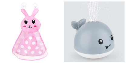 Baby Bathroom Bath Electric Induction Whale Spray