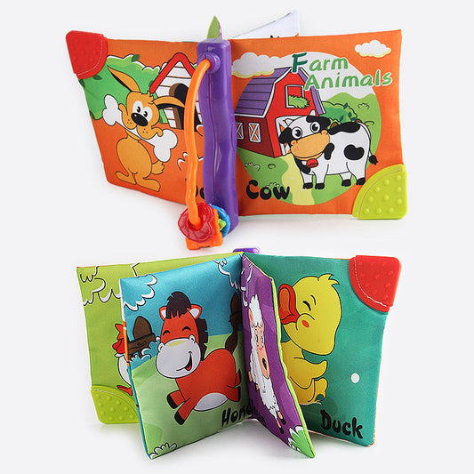 Large Cloth Book, Baby Cloth Book, Baby