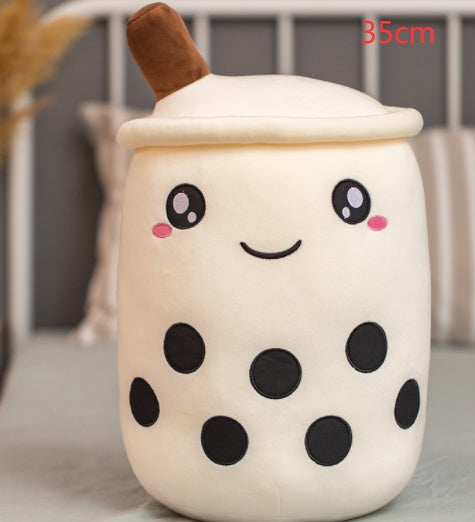 Cute Fruit Drink Plush Stuffed Soft Strawberry