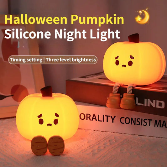 Home Decor Halloween Pumpkin Night Light Cute