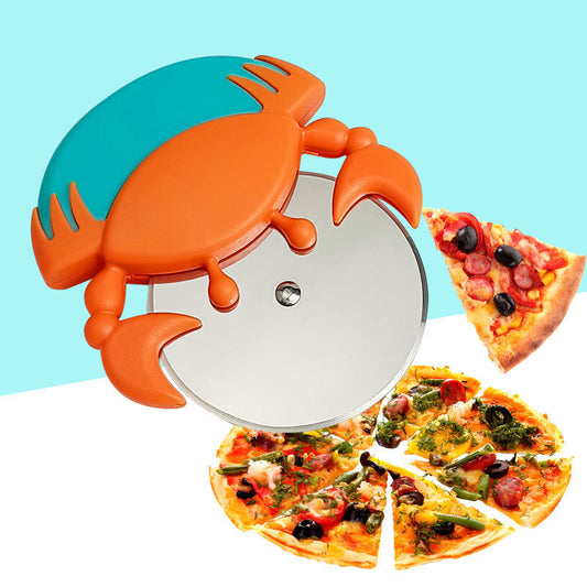 Stainless Steel Crab Shape Pizza Cutter Kitchen