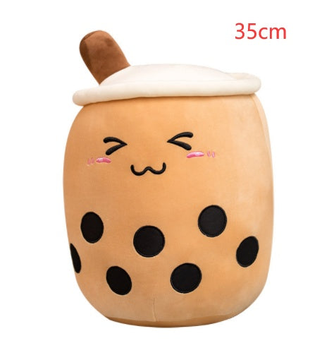 Cute Fruit Drink Plush Stuffed Soft Strawberry