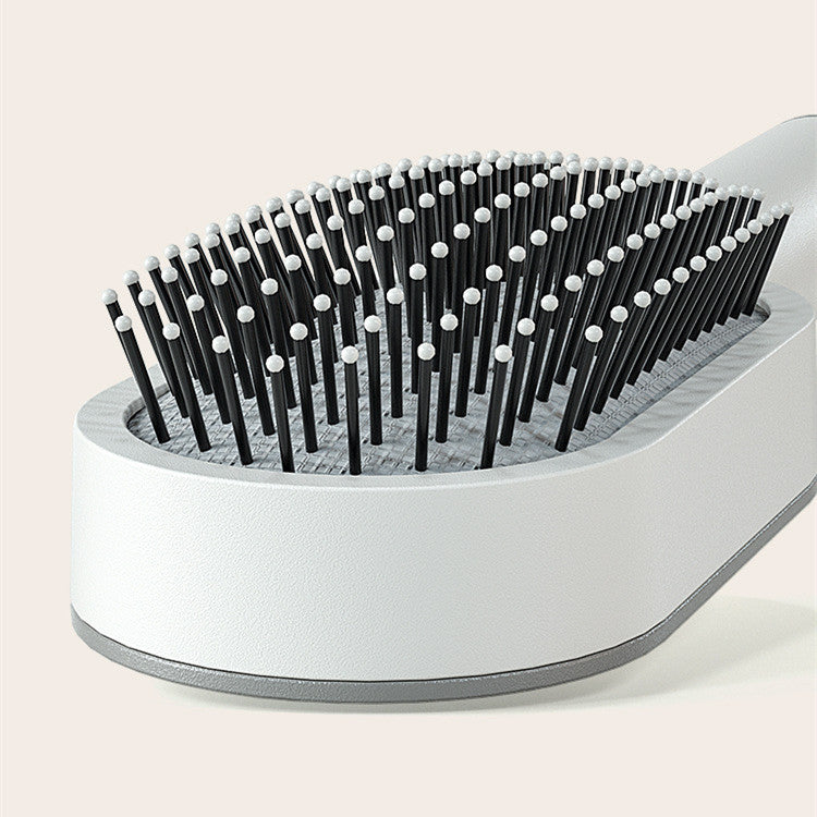 Self Cleaning Hair Brush For One-Key Cleaning