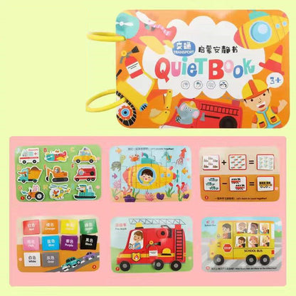 Puzzle Enlightenment Early Education Quiet Book Toy