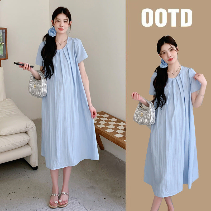 Loose Summer Wind Pregnant Dress
