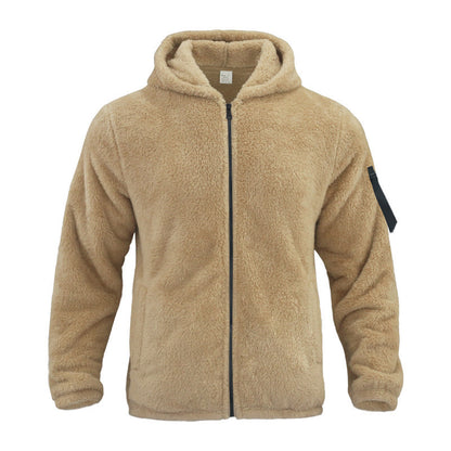 Jacket Men'S Autumn And Fleece -Sided Wear