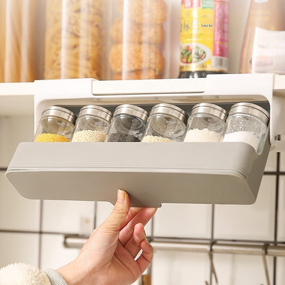 調味料ボトル キッチン吊り下げ収納ラック 家庭用