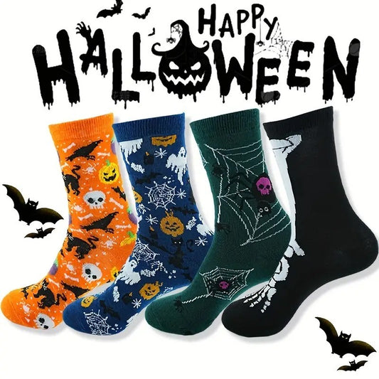Women And Mens Funny Halloween Socks Adults