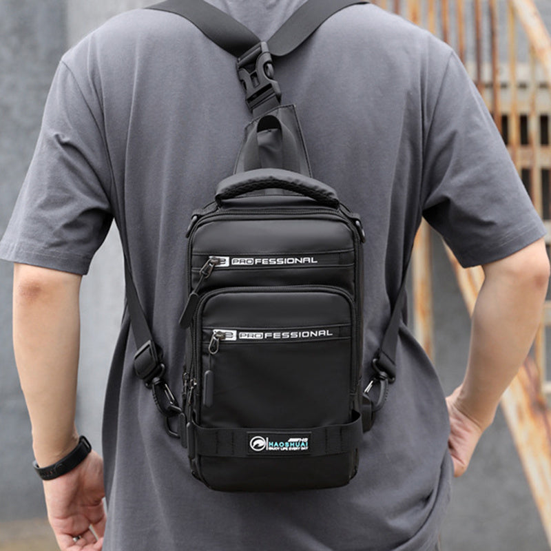 Multifunction Bags For Nylon Backpack Crossbody Shoulder