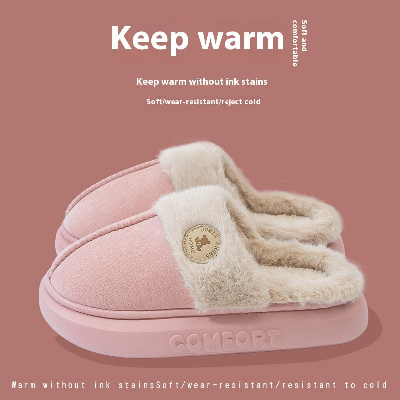 Plush Slippers For Warm Home Slipper Indoor
