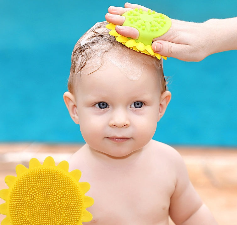 Head Brush Silicone Super Soft Newborn Baby