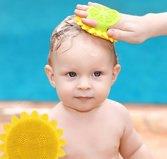 Head Brush Silicone Super Soft Newborn Baby