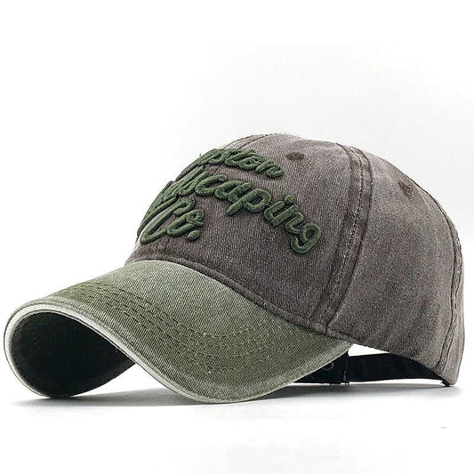 Embroidered Women'S Cap Sandwich Curved Brim Baseball