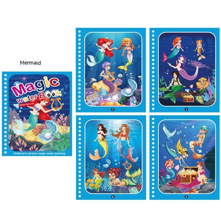 Children'S Diy Magic Water Picture Book