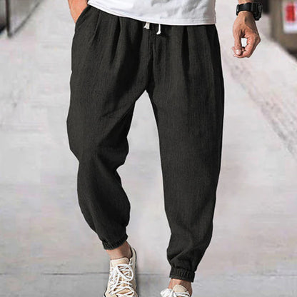 Casual Loose Men'S Summer Ankle Banded Pants