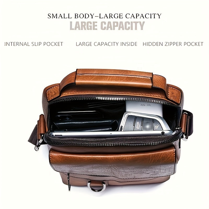Men'S Shoulder Bag, Crossbody Bag For Messenger