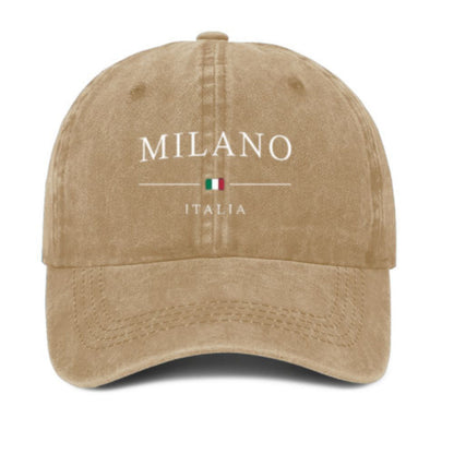 Printed Baseball Cap Vintage Casual Sun-Proof Soft